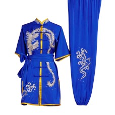 UC005 - Blue Uniform with Phoenix Embroidery