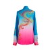 UC006 - Blue/Pink Gradient Uniform with Dragon Embroidery