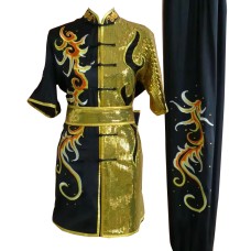 UC01-21- black Uniform with Dragon Embroidery