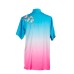  UC010 - Blue/Pink Gradient Uniform with Flower Embroidery