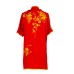  UC011 - Red Uniform with Flower Embroidery