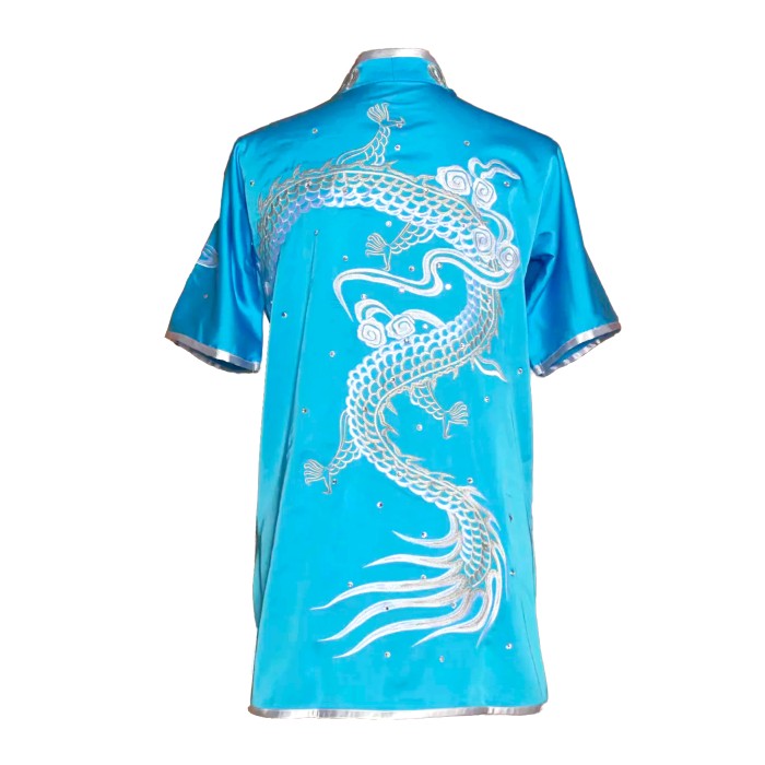 UC031 - Sky Blue Uniform with Dragon Embroidery