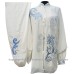  UC065 - White Uniform with Blue Abstract Dragon Embroidery
