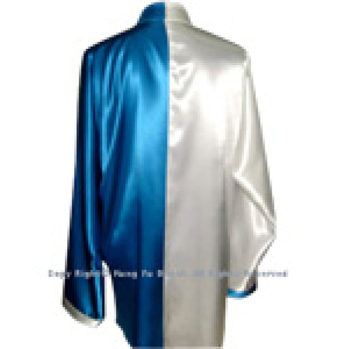 UC080 - White and Blue Uniform with Tai Chi Logo Embroidery