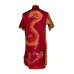  UC093 - Red Uniform with Dragon Embroidery