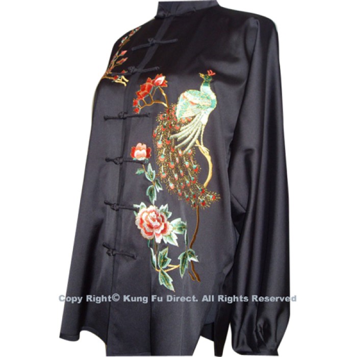 UC524 - Black Uniform with Phoenix Embroidery