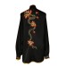  UC530 - Black Uniform with Flower Embroidery