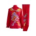  UC2022-2- Red Uniform with Phoenix and Cloud wave Embroidery  (Pre-Order)