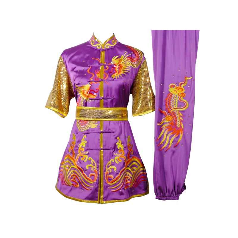 UC2022-64 Uniform with Dragon, Water Wave Embroidery  (Pre-Order)