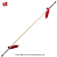 WSL004-1 Double Headed Wushu Spear with 7.5 in Spear Head小抢头双头抢