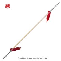 WSL004-3 - Double Headed Wushu Spear with Premium 10 in Spear Head