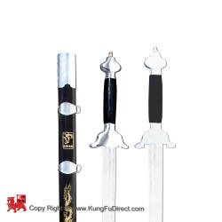 WSS021 - Wushu Twin Straight Sword_(Soft blade)