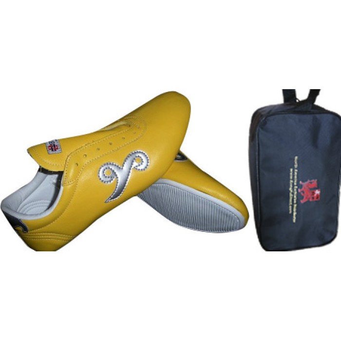 Yellow Budo Saga KungFu Shoes – Lightweight & Durable (FT027)