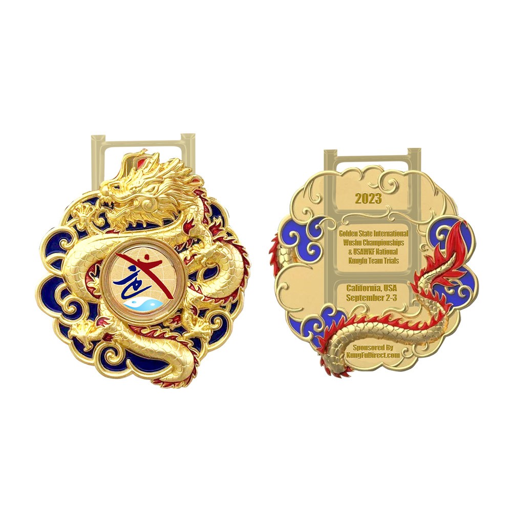20223 Golden State International Wushu Championships Medals(