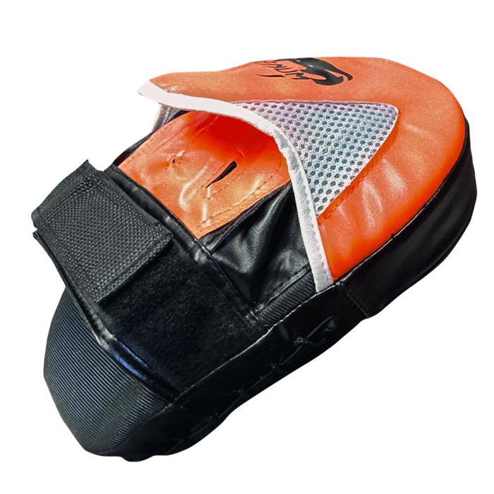 Orange Curved Focus Mitt – Training Pad for Boxing and Martial Arts (NM010-3)