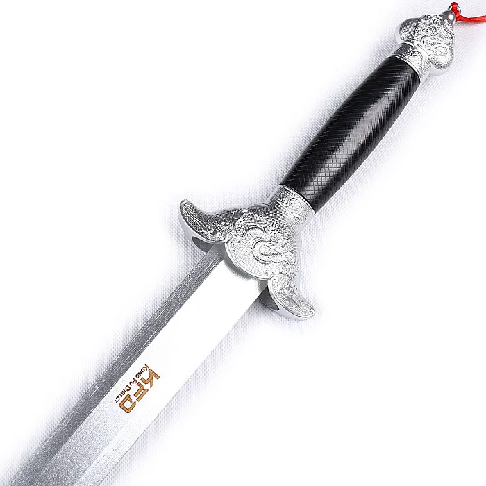 Silver Bamboo Straight Sword for Kung Fu & Tai Chi Training