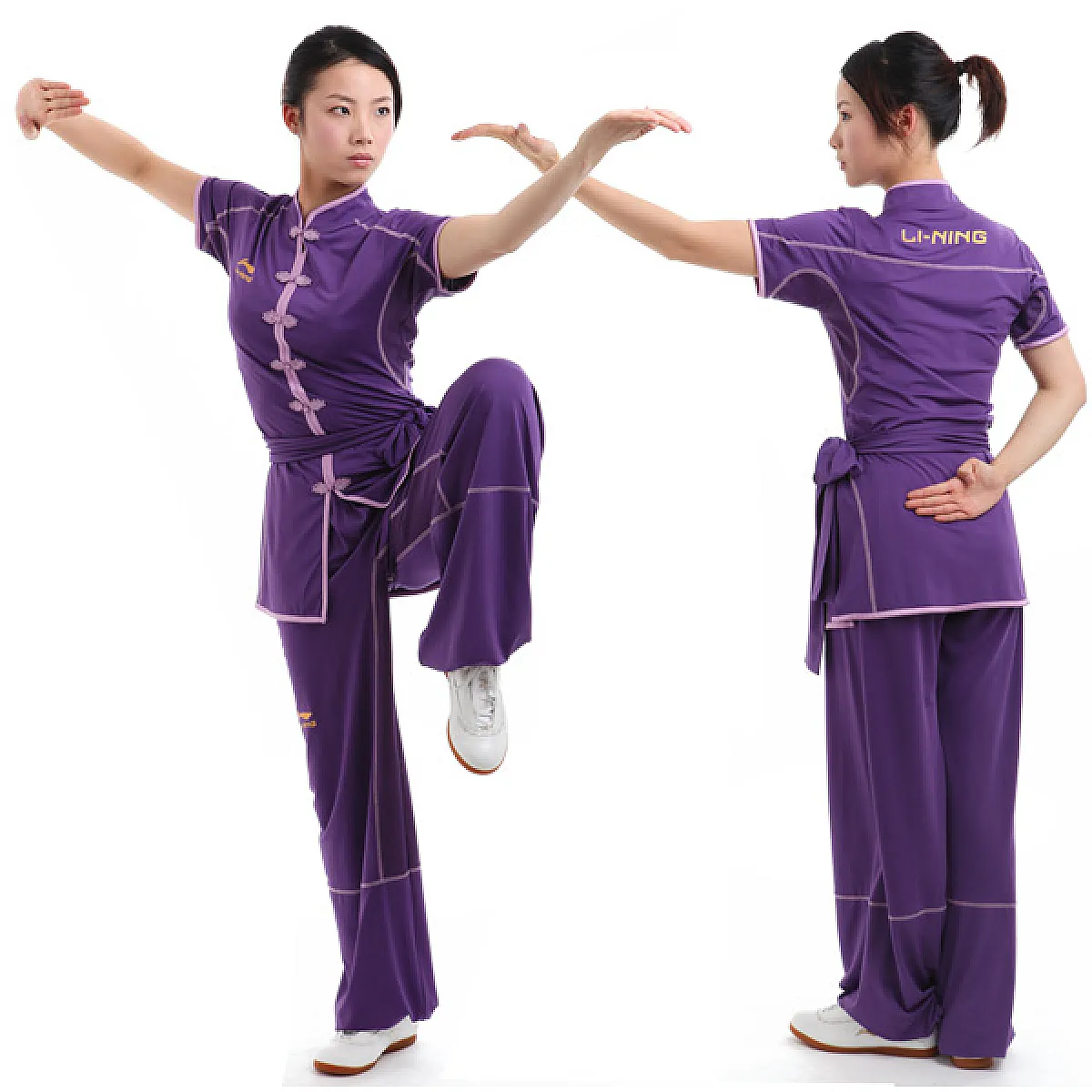 Li-Ning Lavender Wushu Uniform (Female) 比赛服