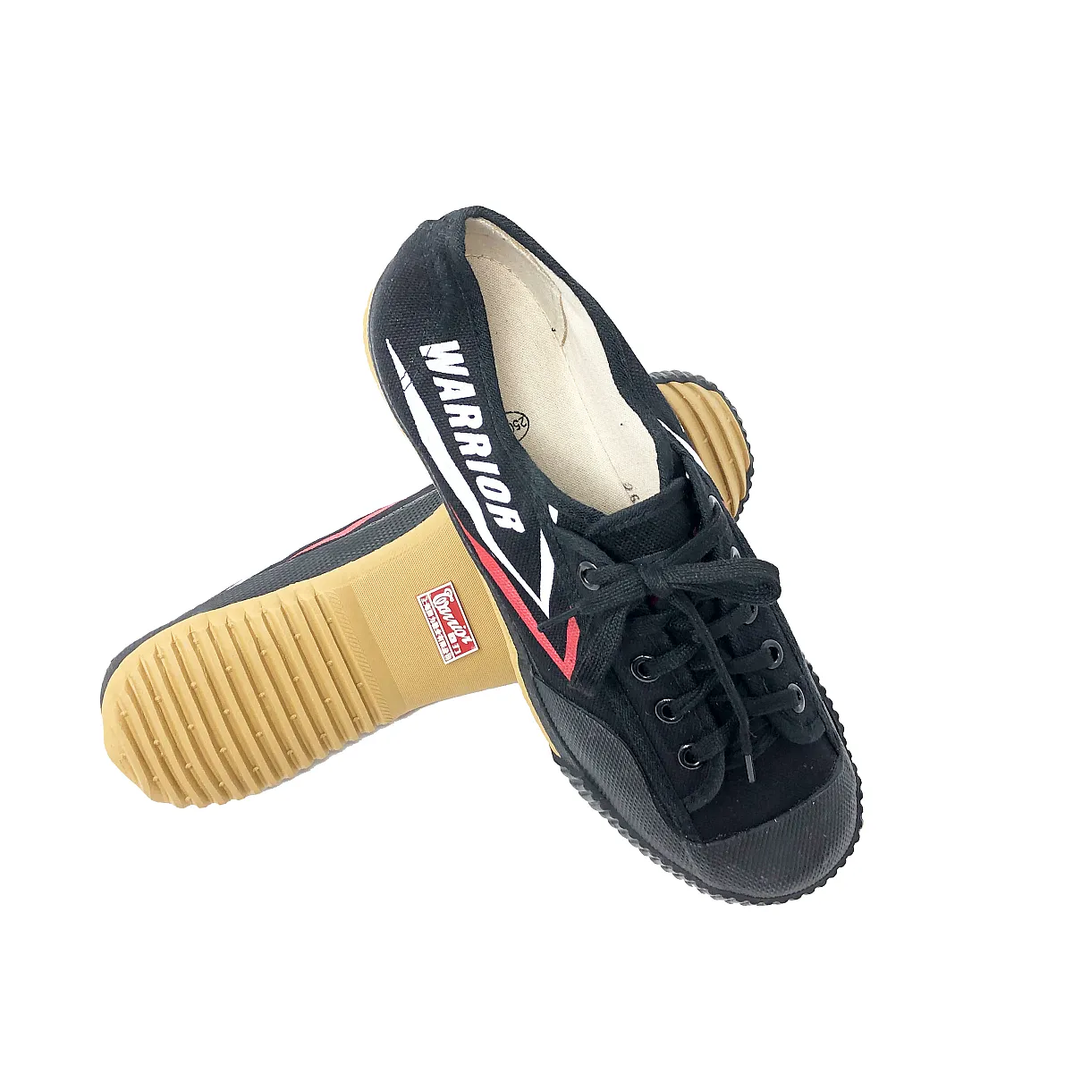Warrior Kungfu Canvas Black Shoes – FT010