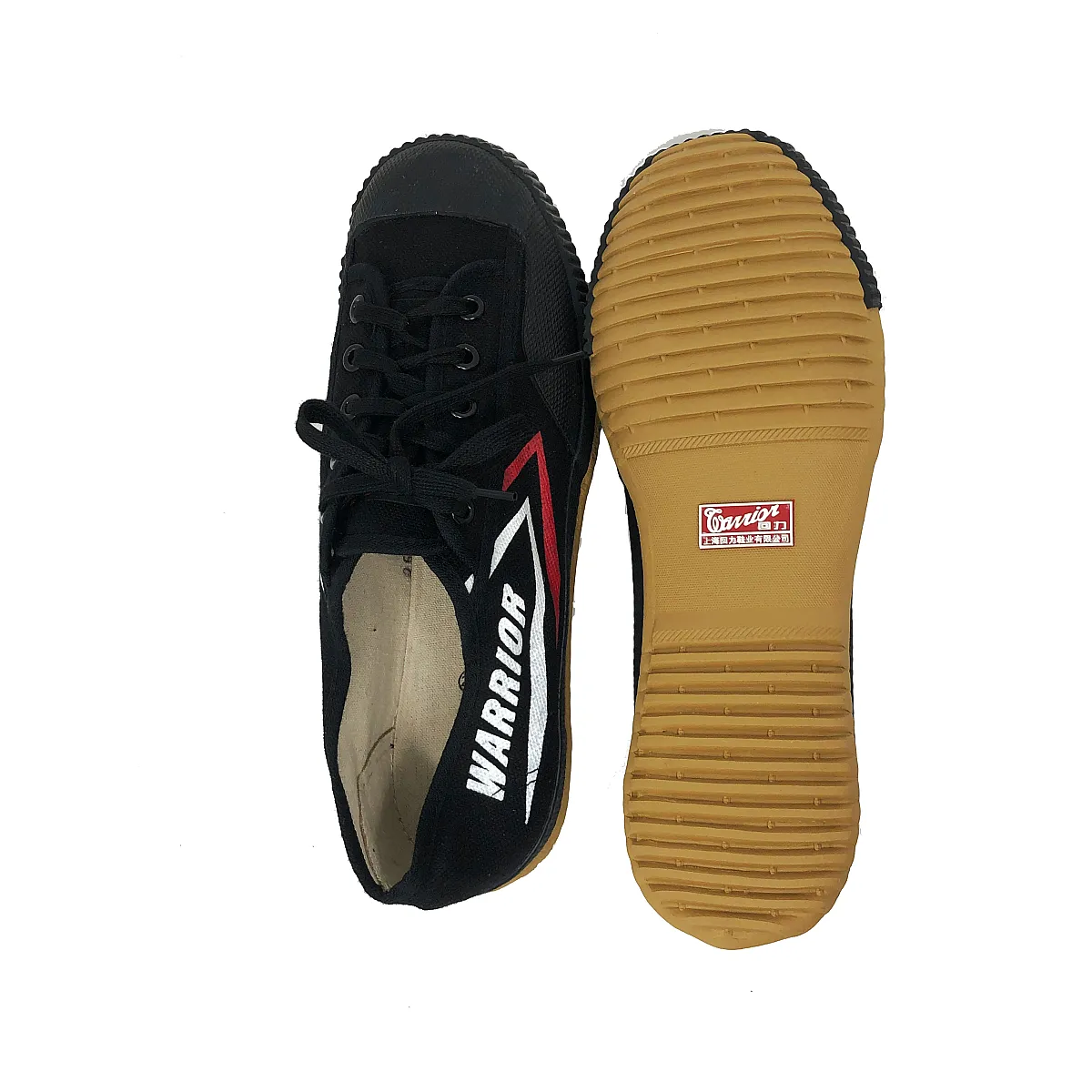 Warrior Kungfu Canvas Black Shoes – FT010