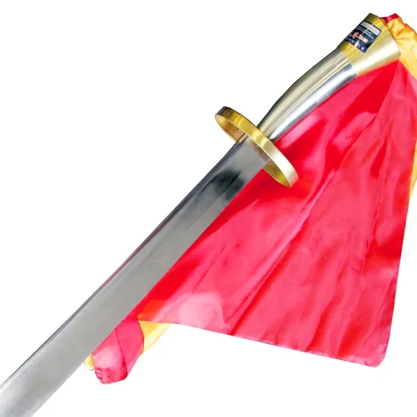 Competition Wushu KungFu Broadsword - Stainless Steel Handle (HD1002)