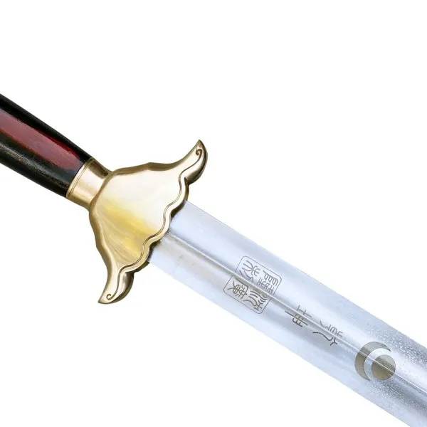 Competition Wushu Straight Swords - Wooden Handle (HD1003-1)