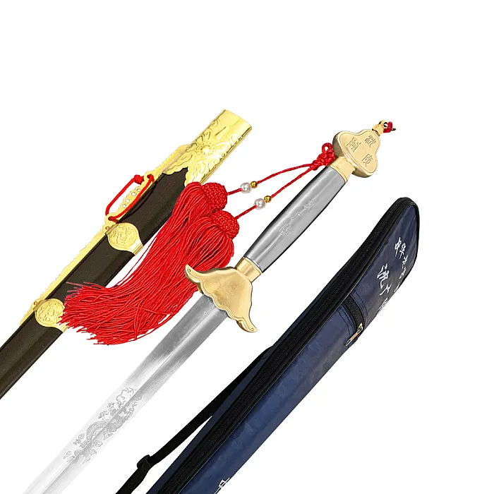 Competition Wushu Straight Sword - Metal Handle (HD1004)