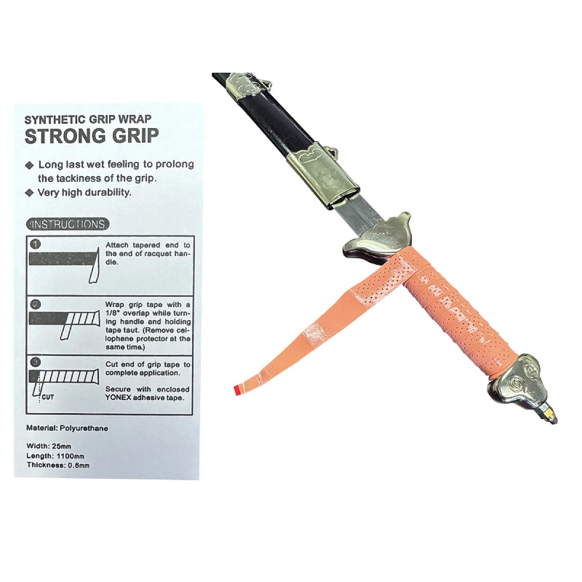 AC013 Super Grip for Swords – Enhanced Control for Wushu & Kung Fu