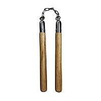 Wooden Nunchaku with 7-Inch Chain – SF020