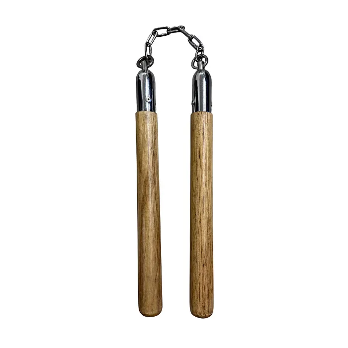 Wooden Nunchaku with 7-Inch Chain – SF020