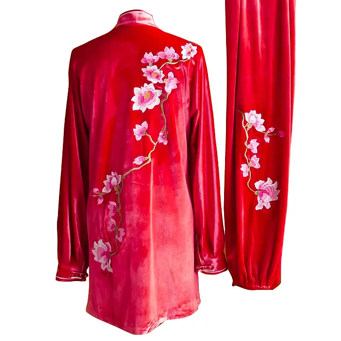 UC2022-12 Red Velvet Uniform with Flower Embroidery (Pre-Order)