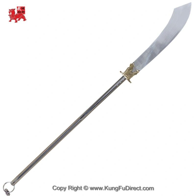 Combat Dragon Head Stainless Steel Kung Fu Pudao - Two-Piece Design