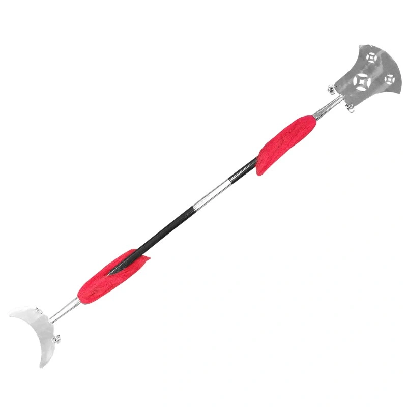 Crescent Shovel Shaolin Monk Spade – 2-Piece Stainless Steel Weapon (TDL005)