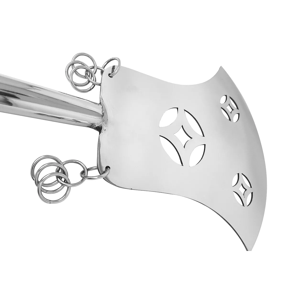 Crescent Shovel Shaolin Monk Spade – 2-Piece Stainless Steel Weapon (TDL005)