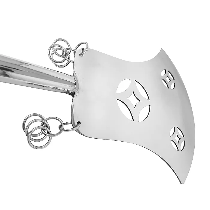 Crescent Shovel Shaolin Monk Spade – 2-Piece Stainless Steel Weapon (TDL005)