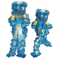 D1315 - One Person Blue Lion