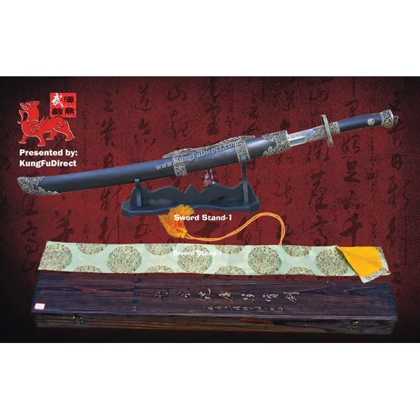 HD-208-1 - Seven Saints Sword-Red Groove pattern Damascus steel 七圣刀-红槽花纹钢