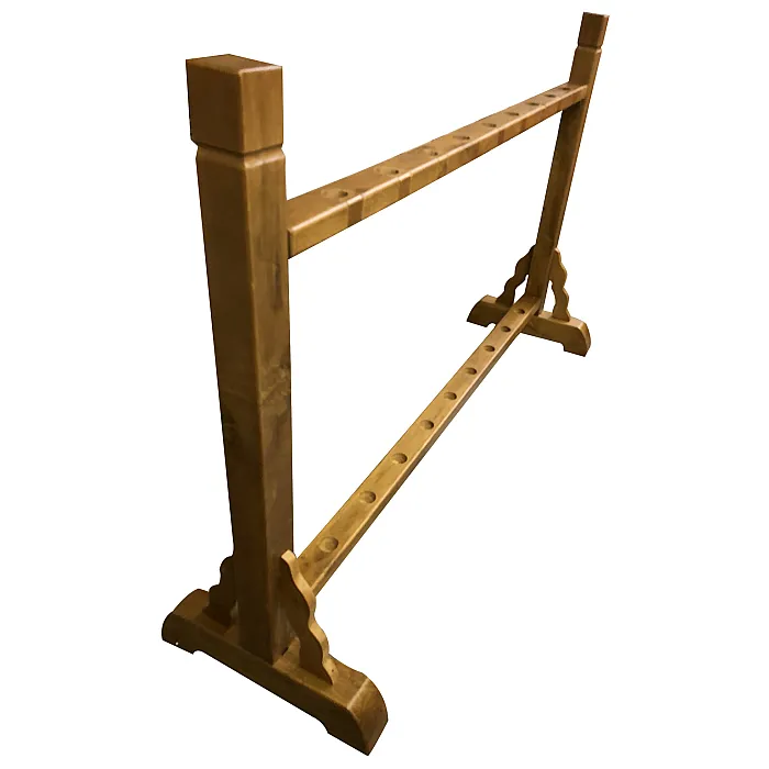 Kungfu Wooden Stand for Long Weapons