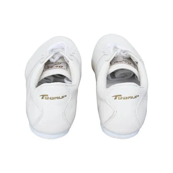 Leather Wushu Kungfu Shoes – White by Do-Win (FT006)