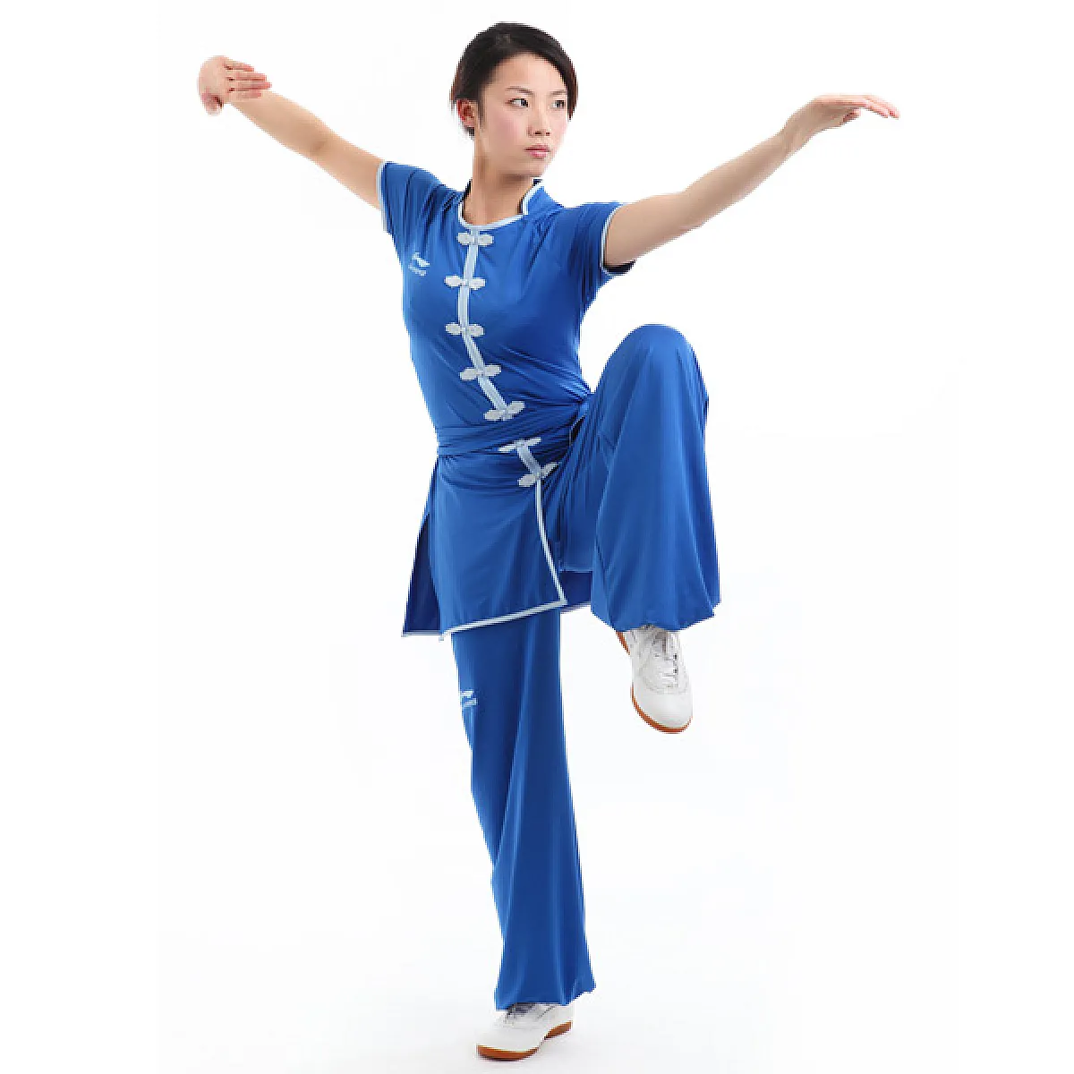 LN102-5 - Li-Ning Southern Style Uniform Blue (Female) 南派比赛服