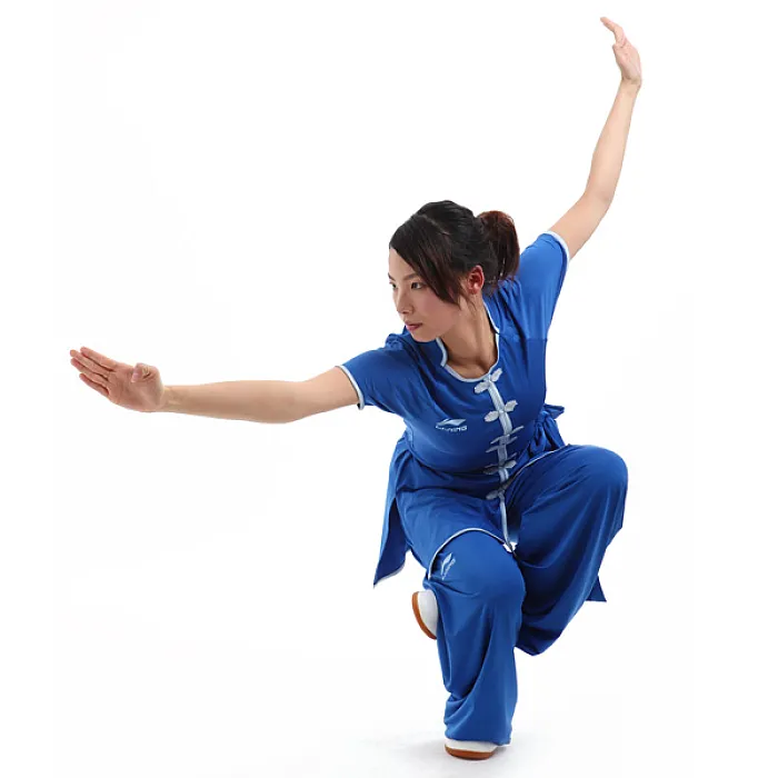 LN102-5 - Li-Ning Southern Style Uniform Blue (Female) 南派比赛服