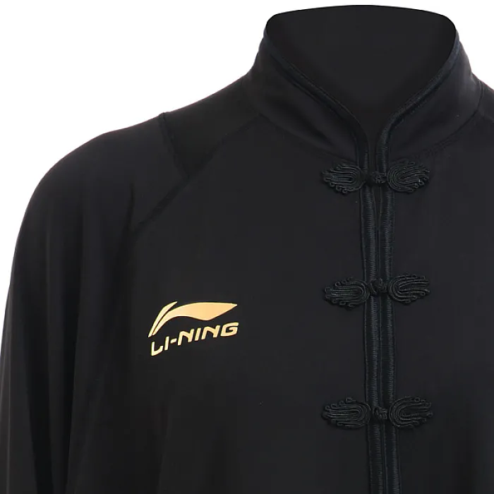 LN108-5 - Li-Ning Black Long sleeve Uniform (Female) 女子黑色长袖比赛服