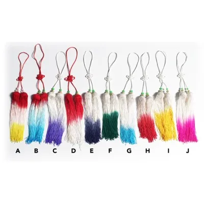 Wushu Kung Fu Sword Tassel – Multi-Color Adjustable Sword Knot