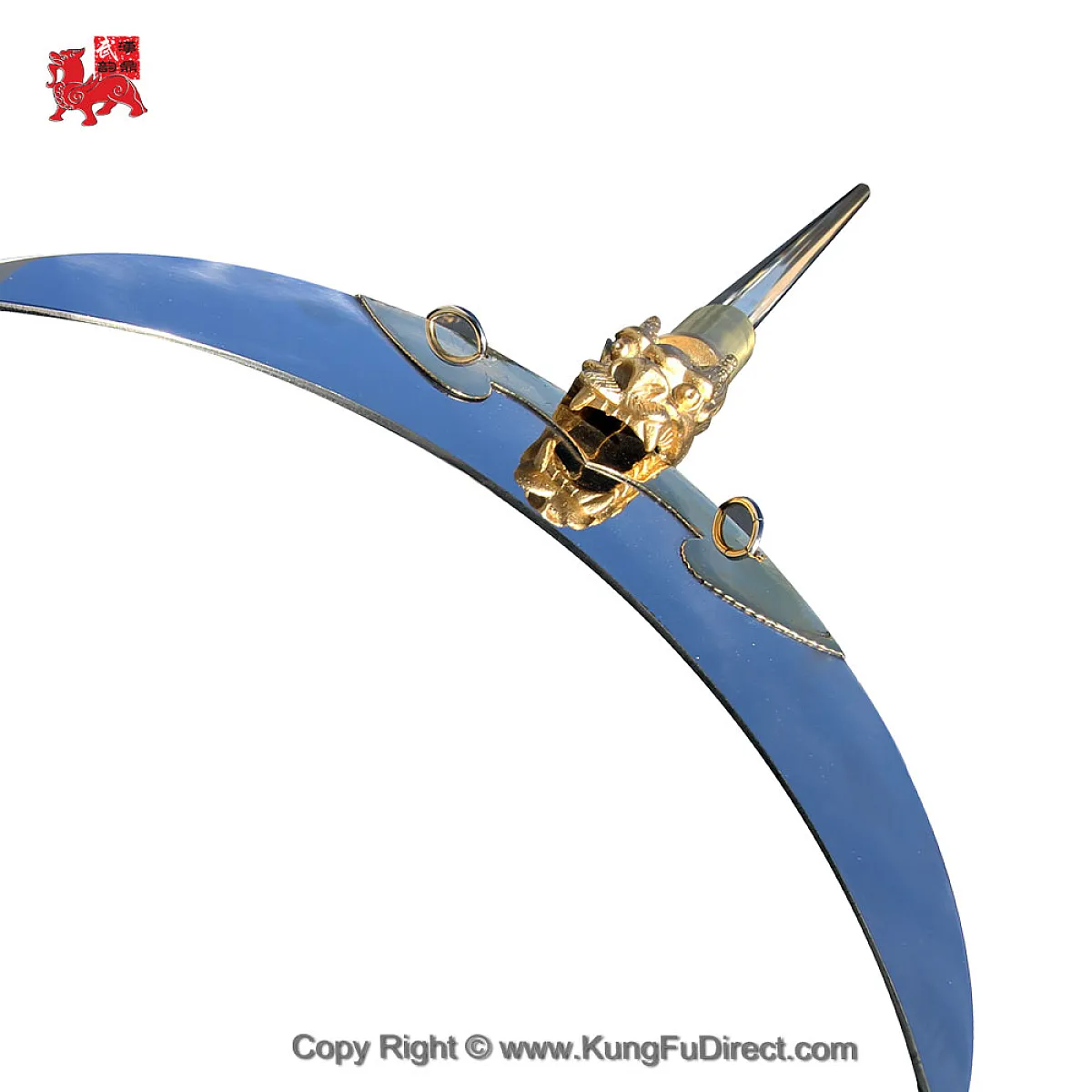 Premium Dragon Head Monk Spade – Stainless Steel Handle (TDL007)