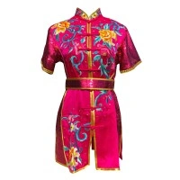 PSU017 - Pink Flower Embroidery Uniform