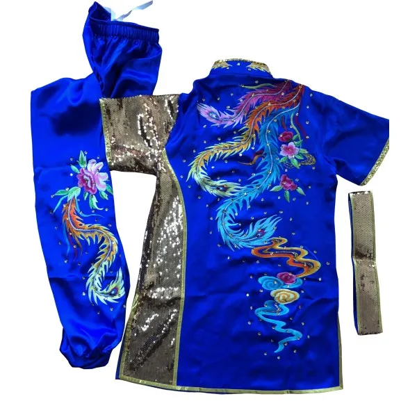 PSU031 - Blue Phoenix Embroidery Uniform