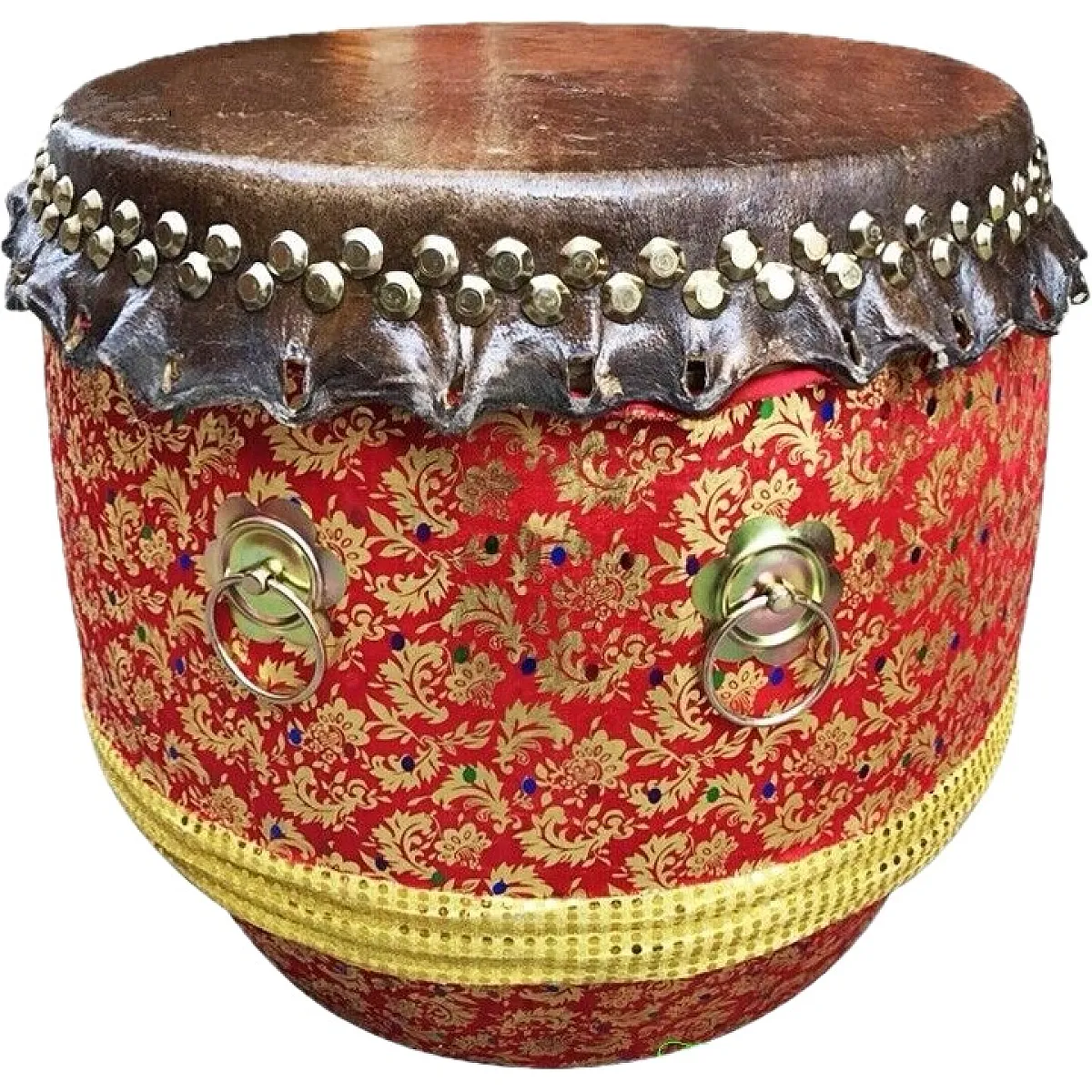 Lion Dance Drum – Traditional Red Drum for Chinese Celebrations & Performances