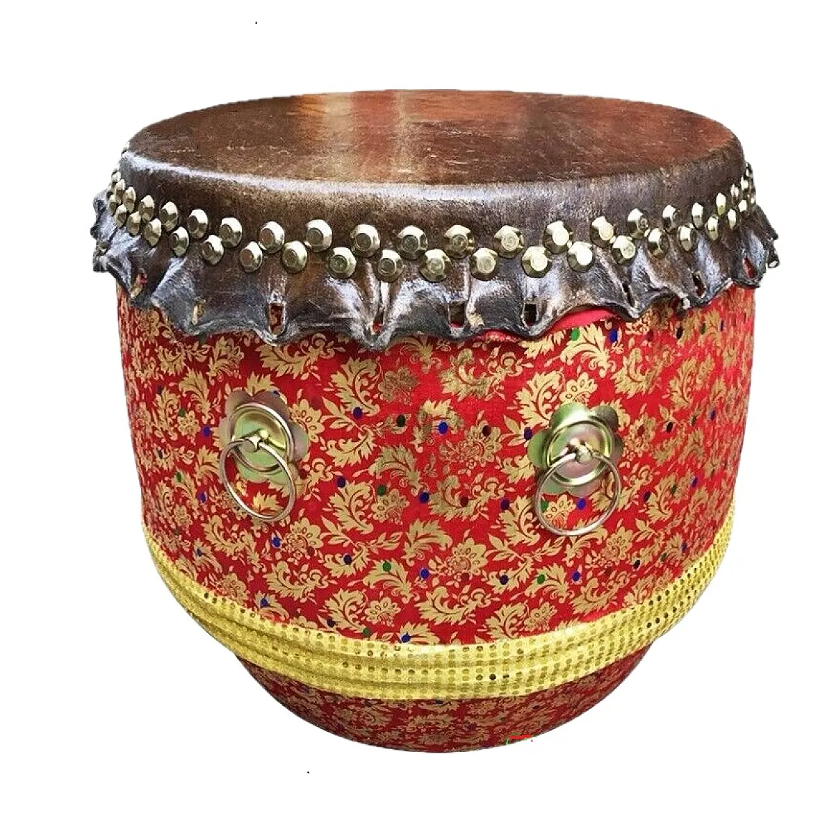 Lion Dance Drum – Red Drum for Chinese Celebrations (D1331)