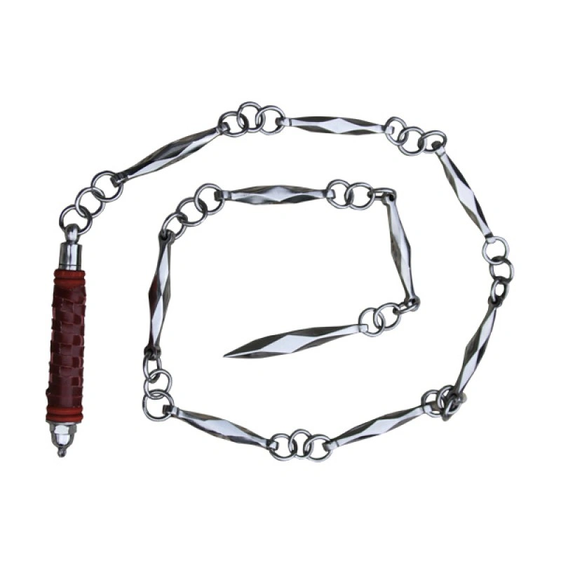 Stainless Steel Chain Whip – Heavyweight Martial Arts Training Weapon
