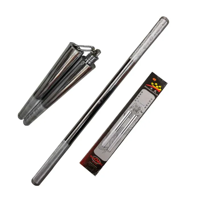 Stainless Steel Nunchaku / Escrima – Convertible Training Weapon (SF014)