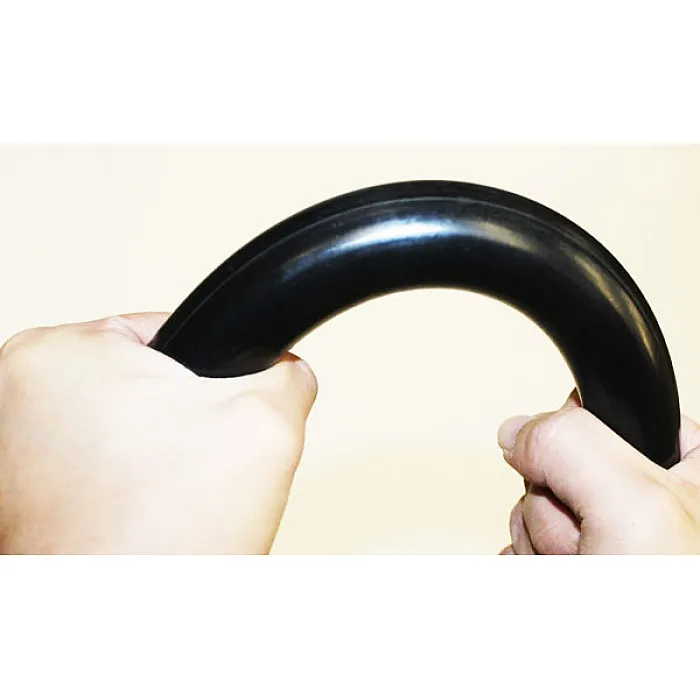 Rubber Nunchaku Training Weapon with Iron Chain